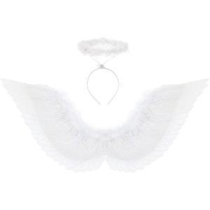 요정 스파클 천사코스튬 파티용 천사날개 할로윈 날개 드레스 천사 깃털 코스프레