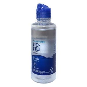 리뉴 후레쉬용액 120ml (사용기한 : 2025.10.31까지)/소프트렌즈용/다기능액/단백질제거