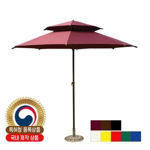 [드림레저]카본 파라솔 버건디/브라운/블랙 Φ2300 (받침대 별매)