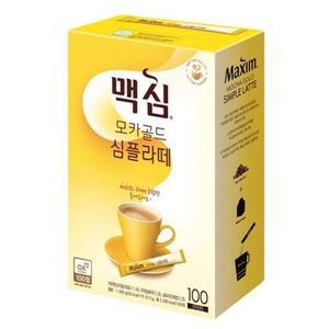 맥심 모카골드 심플라떼 100T