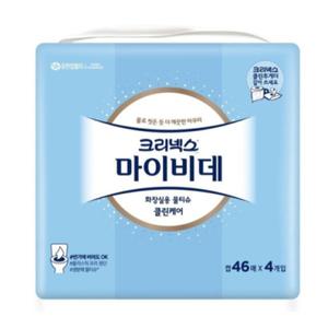 크리넥스 마이비데 클린케어 캡형 46매x4팩