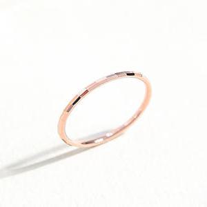 14k 18k 할로우반지 열손가락 검지 엄지 중지 사각컷팅 금 반지