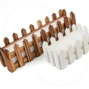 조화 미니화분 울타리 인테리어 장식 꽃 식물 화이트 소