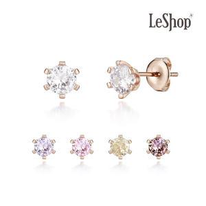 [르샵주얼리] 14K 3부 솔리테어 귀걸이(GoldPlated)_LJ0279BRE