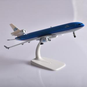 제이슨 투투 20CM KLM McDonnell Douglas MD-11 항공기 모델 Planel 비행기 다이캐스트 금속 1/300 스케일