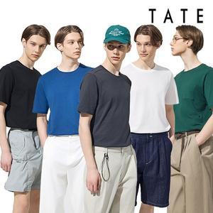 [TATE] 테이트 25SS 남성 오가닉 코튼 100% 썸머 브리즈 티 컬렉션 5종