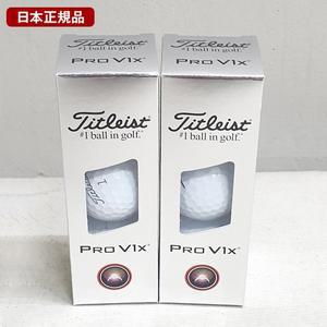 [타이틀리스트] 2025 PRO V1X 화이트 골프공 하프더즌 6구 병행