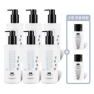 가히 공주부양 볼륨부스터 샴푸 500ml*6 + 50ml*2(무료체험분)