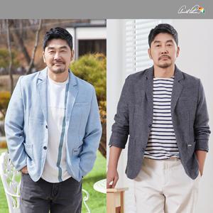 [하프클럽/아놀드파마]남성 린넨 자켓 2종