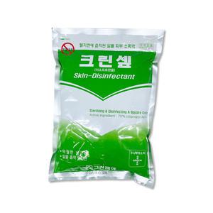 그린제약 이소프로판올 크린셉 알콜솜 일회용 소독솜 탈지면 대용량