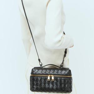 보테가 베네타 Bang Bang Vanity 탑핸들 케이스 숄더백 블랙 789109 V3IV1 8425