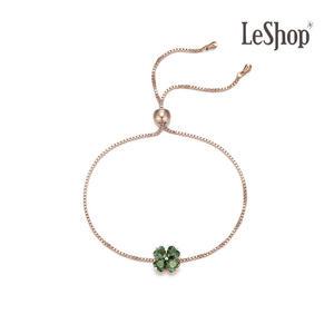[르샵주얼리] 14K 하트 클로버 팔찌(GoldPlated)_LJ5068BRB