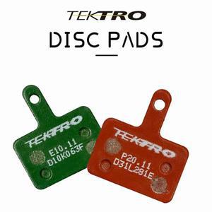 TEKTRO 디스크 브레이크 패드 P20.11 E10.11 MTB Mountain Road 접이식 자전거 소음이 적은 수지