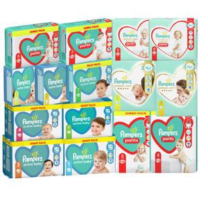 유럽산 팸퍼스 베이비드라이/밴드1~7/팬티3~7/프리미엄케어 밴드/팬티 기저귀 pampers 바우처