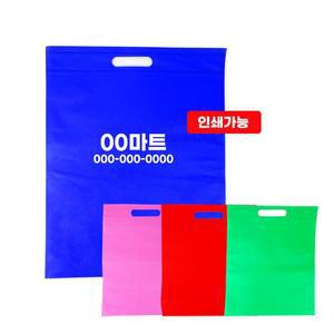 [잡동산이]부직포가방(소 25cmx35cm) 쇼핑백 부직포가방 에코백 보조가방 고급쇼핑백 장바구니 인쇄가능