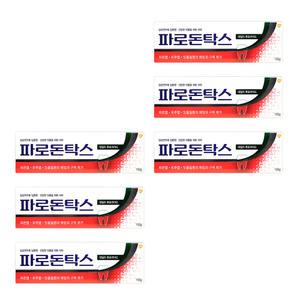파로돈탁스 데일리 후로라이드 치약 150g 6개 대용량 사이즈