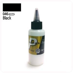 알파 골드 포스터칼라 100ml 46 블랙 1개