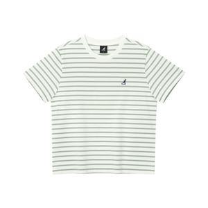 갤러리아 [캉골] 우먼스 에센셜 스트라이프 티셔츠 2767 민트 (KREWST27670)