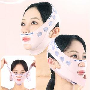 입체 슬림 이중 턱 마사지 얼굴 밴드 리프팅 브이라인 뷰티 형 턱살 괄사