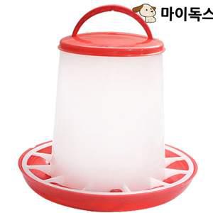 닭모이통 병아리 닭 자동 모이통 물통 사료통 1.5kg