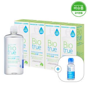 [공식] 바슈롬 바이오트루 렌즈세척액 500ml x4개 (+여행용)