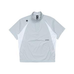 BTF 팀 우븐 반팔 아노락 자켓 SP221IAN43GRY