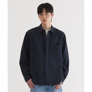 매장정품 커버낫 COVERNAT 써머 시어서커 셔츠 Navy CO2501SH10NA 568372