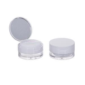 가루 파우더 흰색 용기 15g