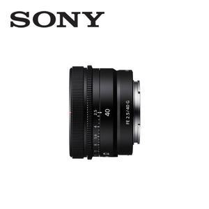 [소니]  FE 40mm F2.5 G 풀프레임 미러리스용 표준 단렌즈 / 정품상품 / 인물용 렌즈 / SEL40F25G