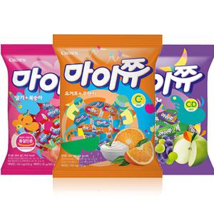마이쮸 284g 3종 혼합 3개 (포도x1+딸기x1+요거트x1) / 대용량