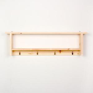 아트박스 디자인엔씨 원목베이직후크선반 WF108 디자인엔씨