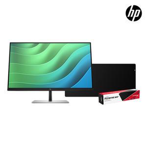 HP E27 G5 FHD 모니터 + HyperX PulseFire Mat 게이밍 마우스 패드(XL)