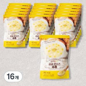 곰곰 콘치즈 수프, 190g, 4개 one option