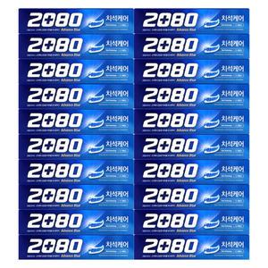2080 어드밴스 블루 치석케어 치약 160g 20개
