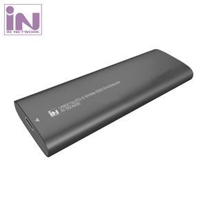 M.2 SSD NVMe to USB3.1 C타입 툴리스 외장 케이스 IN-SSDM2E [H@lu]
