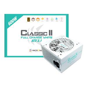 HIT 마이크로닉스 Classic II 풀체인지 600W 80PLUS브론즈 ATX3.1 화이트 /파워서플라이/정품/안심포장
