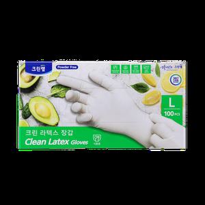 요리 위생 라텍스 장갑(대) 100입