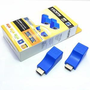1080P HD 4K 호환 확장기 RJ45 포트 네트워크 30M - CAT5e / 6 UTP LAN 케이블 어댑터를 통한