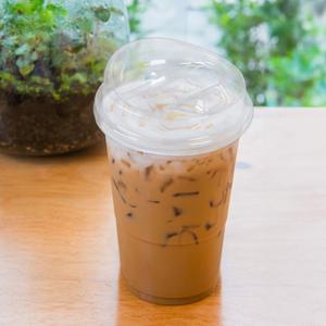 92파이 420ml (14온스) 아이스컵 + 롱개폐 리드 뚜껑 500개 세트