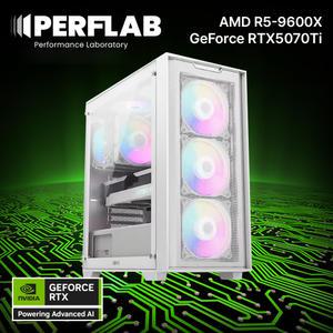 라이젠5 9600X RTX5070Ti 게이밍 컴퓨터 PERFLAB 어드레날린 AGR5-FX570TW 지포스 그래픽카드 AMD 데스크탑 조립PC 본체
