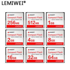 컴퓨터 저장소 CF 4GB 1GB 2GB 256MB 메모리 512MB 저장 Lemiwei 디지털 플래시 카드 비디오 고속 레드 카메라 32GB 컴팩트 용 8GB