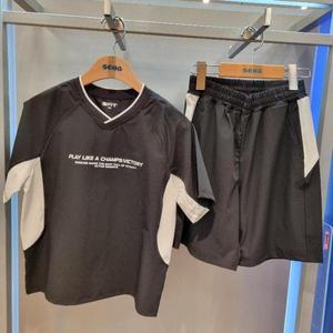 [에스핏] HC22 배색 5부세트 쥬니어여름 배색 5부반바지세트 sjz304mftr02 (S33040548)
