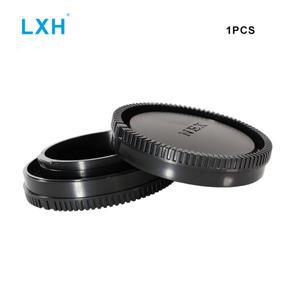 LXH NEX 전면 카메라 바디 캡 + 후면 렌즈 커버 소니 알파 A6500 a5100 a3000 A7R2 5T 5R E-마운트