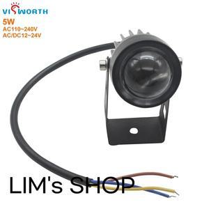 간판투광기 5W Led 커튼 램프 IP67 비 방수 LED 가로등 Cob 아웃도어 조명 Ac 110V 220V 벽 장식 DC 12V 스