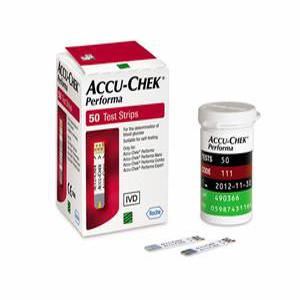 Roche 로슈 아큐첵 퍼포마 Accu-Chek Performa 혈당시험지 혈당측정검사지 50매 -  26년 04월
