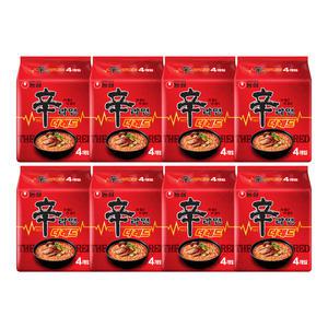 농심 신라면더레드, 125g, 32개