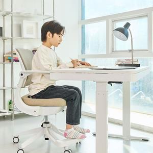 어린이 학생 의자 세레니티 헤이체어 화이트 회전형
