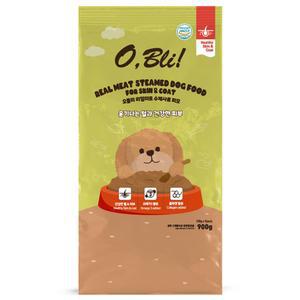 오블리 강아지 전연령용 리얼미트 수제사료 피모 900g 닭