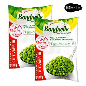 봉듀엘 냉동완두콩 1kg x 2개