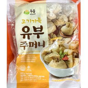 두솔 고기유부주머니 냉동 어묵전골 오뎅탕500g